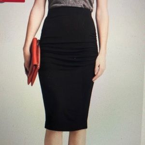 Banana Republic Ruched Jersey Pencil Skirt, size M